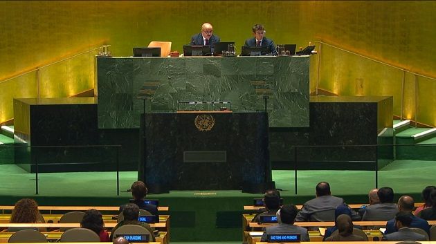 وزير الخارجية يترأّس جلسة للجمعية العامة بنيويورك