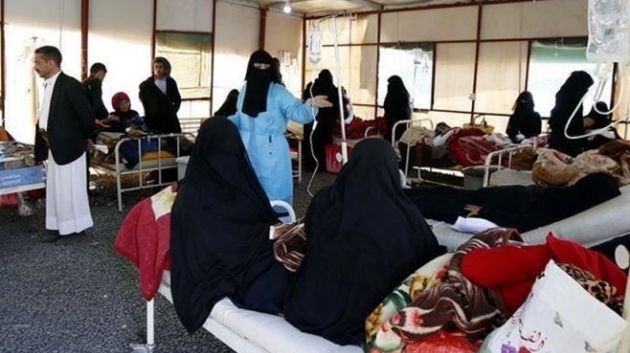 أكثر من 200 وفاة و72 ألف إصابة بالكوليرا في اليمن