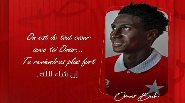 النجم الساحلي: تدخل جراحي ناجح لعمر با 