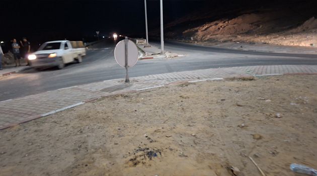 قفصة.. فك اعتصام الطريق الحزامية‎