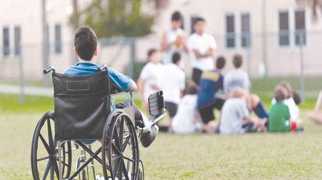 نسبة الارتِياد المدرسي لذوي الإعاقة: لا تتجاوز 41 % للفئة العمرية بين 3 و24 سنة