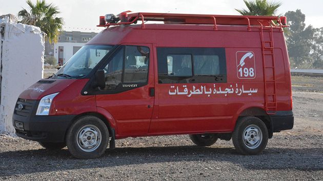 152 تدخلاً للنجدة والإسعاف بالطرقات خلال 24 ساعة