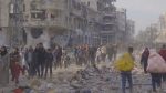 الفلسطيـ.نيون يعودون تدريجيا لتفقّد ما بقي من منازلهم (فيديو)