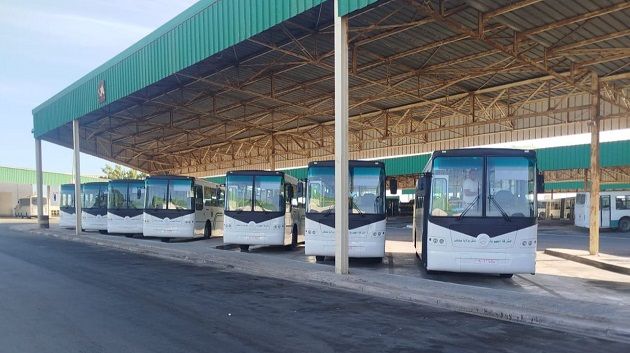 صفاقس: الشركة الجهوية للنقل تعزّز أسطولها بـ7 حافلات جديدة