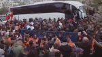 وصول أسرى فلسـ.طينييـ.ن إلى رام الله (فيديو)