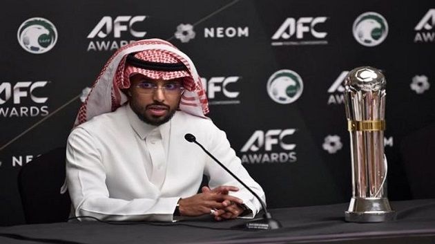 السعودي سالم الدوسري يفوز بجائزة أفضل لاعب في آسيا