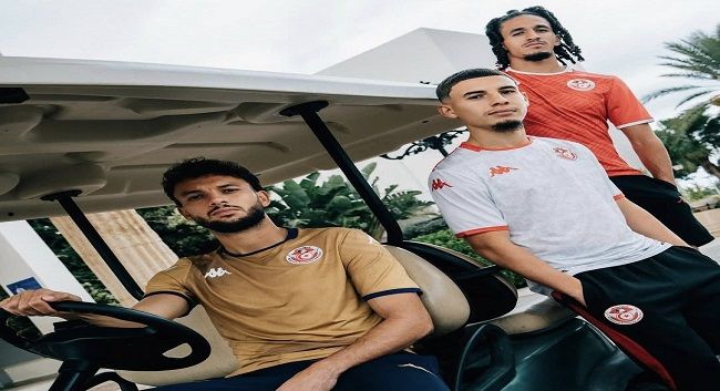 الأقمصة الجديدة للمنتخب التونسي في البطولة العربية وكأس إفريقيا