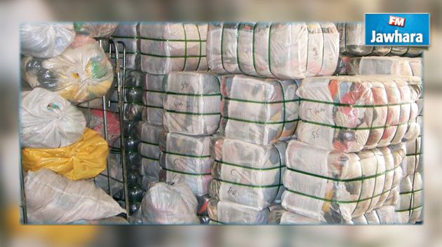 نابل : حجز شاحنة محملة بطنين من الملابس المستعملة المهربة