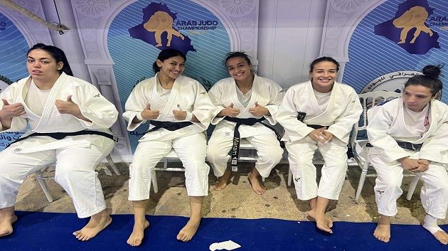 سيدات تونس يتوجن بذهبية الفرق في البطولة العربية للجيدو بأربيل
