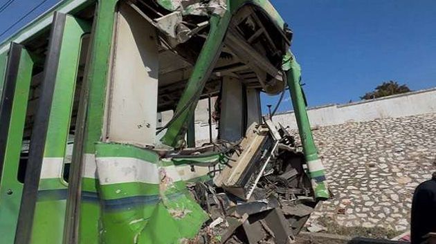 ر.م.ع شركة نقل تونس: 'خطأ بشري وراء حادث اصطدام عربتيْ المترو بالعاصمة'
