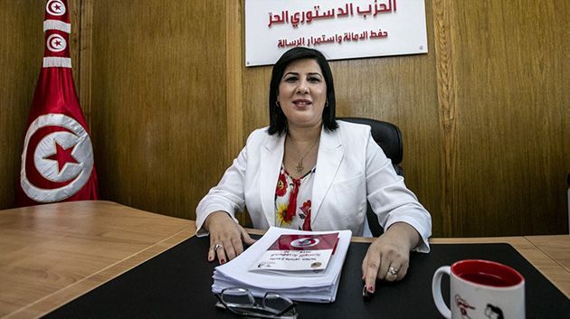 هيئة الدفاع عن عبير موسي تدرس مقاطعة جلسة 24 أكتوبر المقبل