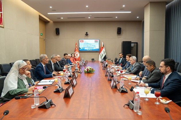 التعاون الثنائي والقضايا ذات الاهتمام المشترك أبرز محاور جلسة مباحثات تونسية عراقية