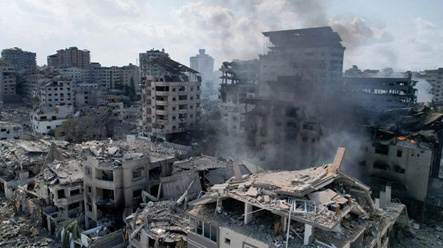 بينهم 35 طفلاً.. ارتقاء أكثر من 100 فلسطيـ.ـني في القطاع خلال 12 ساعة