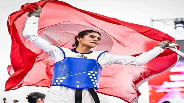 وفاء المسغوني تتوّج بذهبية بطولة العالم في التايكوندو  