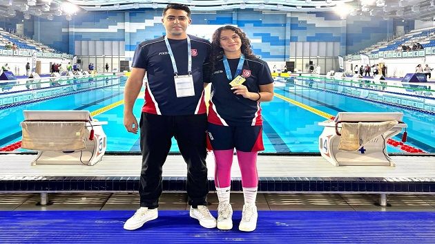 كأس العالم للسباحة بالزعانف: ميدالية ذهبية للتونسية سارة بن أحمد