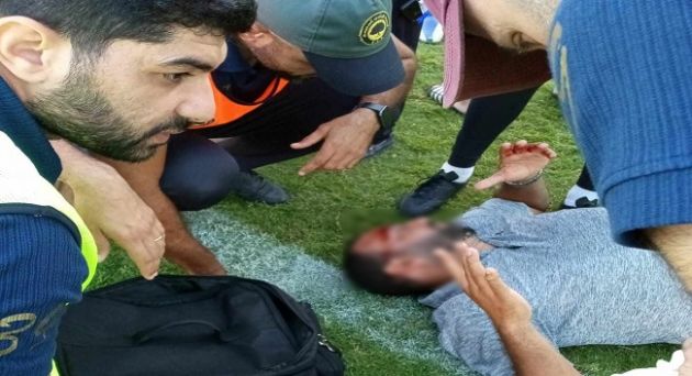 إيقاف مباراة الترجي الجرجيسي والمرسى بعد إصابة مدرب القناوية عامر دربال