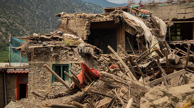 ارتفاع حصيلة زلزال أفغانستان 