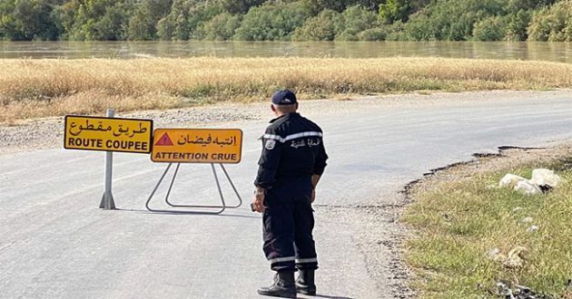 الحماية المدنية بجندوبة تصدر بلاغا تحذيريا اثر تقلبات جوية 