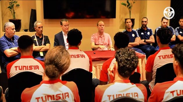 سفير تونس بقطر يوجّه رسالة دعم وتشجيع لنسور قرطاج تحت 17 سنة (فيديو)