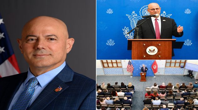 السفير الأميركي الجديد يبدأ عمله في تونس