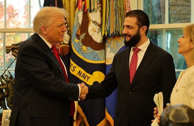 زيارة تاريخية.. ترامب يلتقي الشّرع وصندوق النقد الدولي يتعهّد بمساعدة سوريا  