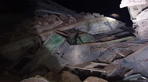 انقلاب قطار لنقل الفسفاط بالمتلوي.. تسجيل حالة وفاة‎