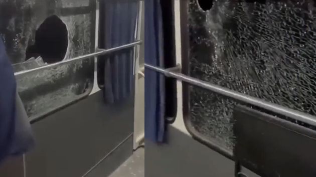 باجة: رشق قطار بالحجارة يُسفر عن إصابة امرأتيْن (فيديو)