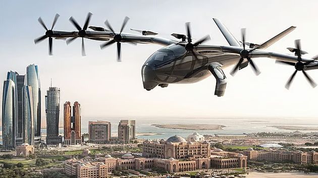 نحو تشغيل التاكسي 'الطائر' في أبو ظبي