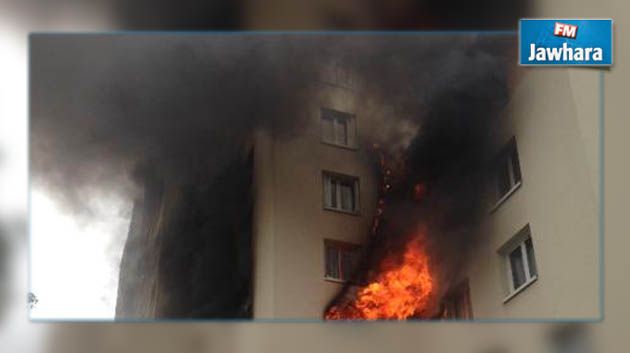 نشوب حريق في يخت داخل منزل في ياسمين الحمامات !