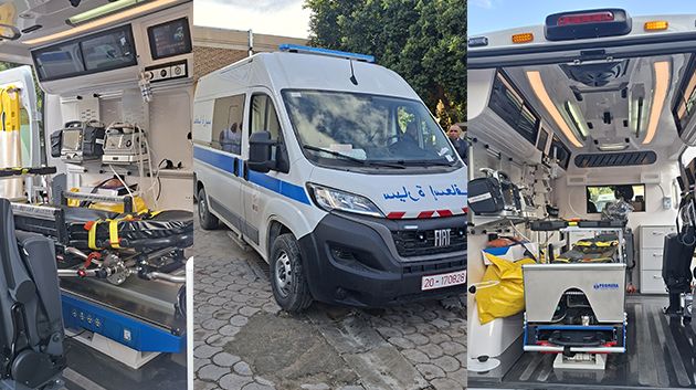الإدارة الجهوية للصحة بقفصة تتسلّم 6 سيارات إسعاف