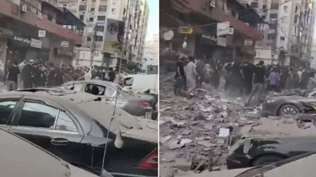 شهيـ.ـد وجرحى في غارة إسرائيليّة على الضاحية الجنوبية لبيروت