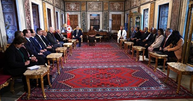 بودربالة يستقبل وفدا من المجموعة البرلمانية للأخوّة والصداقة بالمجلس الشعبي الوطني الجزائري