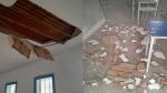 جبل الجلود: سقوط جزء من سقف قاعة بمدرسة إعدادية (فيديو)