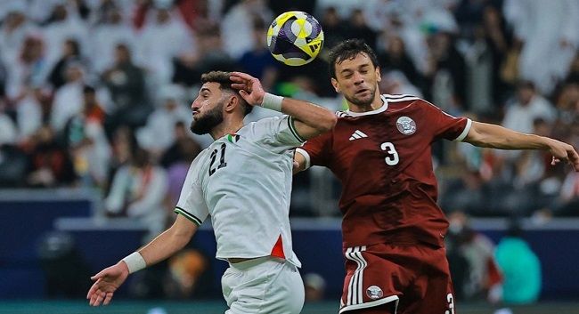 كأس العرب قطر 2025: فلسطين تفوز على قطر