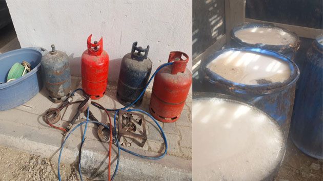 قفصة: حجز و إتلاف 6 آلاف لتر من مواد مُسكرة ‎