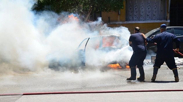 المهدية: انفجار قارورة غاز داخل 'تاكسي' يُسفر عن إصابة طفليْن‎