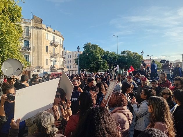 مسيرة للمطالبة بإطلاق سراح المساجين في قضية 