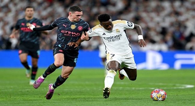 طاقم فرنسي يدير قمة ريال مدريد ومانشستر سيتي في دوري الأبطال