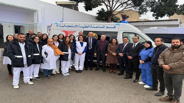 قرمبالية: انطلاق عمل وحدة الإسعاف والإنعاش المتنقلة