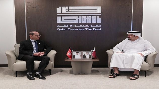 وزير التجهيز يتباحث مع رئيس هيئة الأشغال العامة القطرية تطوير التعاون 