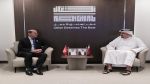 وزير التجهيز يتباحث مع رئيس هيئة الأشغال العامة القطرية تطوير التعاون 