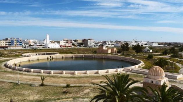 اكتشاف منشآت مائية فريدة في محيط فسقيات الأغالبة بالقيروان خلال أشغال الترميم