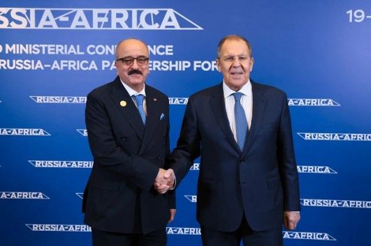 الخارجية الروسية تكشف عن فحوى لقاء بين لافروف والنفطي 