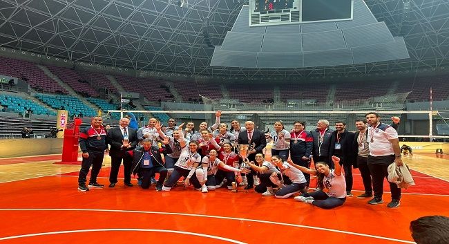 الكرة الطائرة: النادي النسائي بقرطاج يتوّج بالكأس على حساب النادي الإفريقي