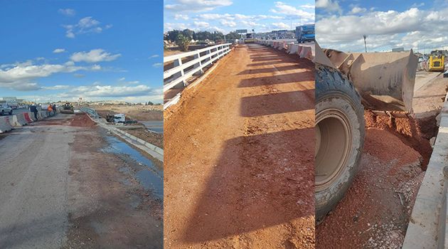 وزارة التجهيز تنفي تعرض المنشأة بالمدخل الجنوبي للعاصمة 