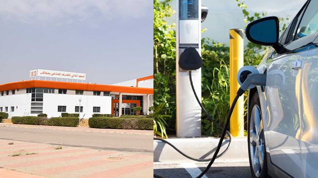 تركيز محطة لشحن السيارات الكهربائية بالمعهد العالي للتصرف الصناعي بصفاقس