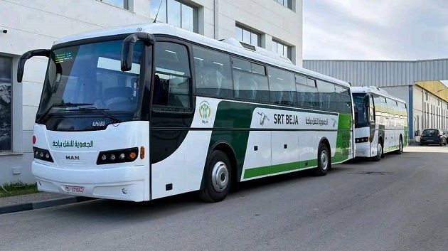 الشركة الجهوية للنّقل بباجة تتسلم 5 حافلات رفاهة جديدة
