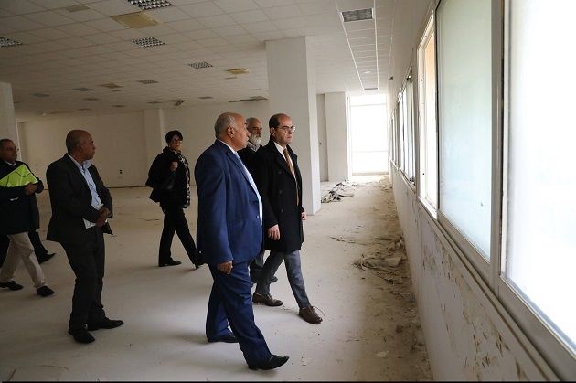وزير التجهيز يعاين مشروع استكمال توسعة القطب التكنولوجي الغزالة المعطّل
