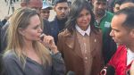 أنجلينا جولي تصل إلى العريش لزيارة المصابين الفلسطيـ.نيين