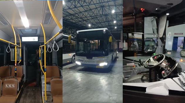 مُجهزة بمكيّف وشاشة لعرض المحطات، وشاحن هواتف للرُكّاب: وُصول 3 حافلات جديدة لشركة النقل بالساحل (فيديو)